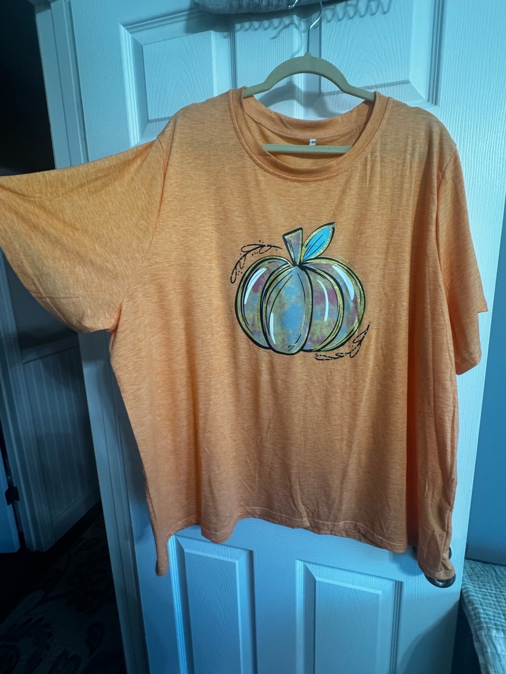 Pumpkin holiday shirt 4x